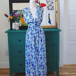 Zara Floral Print Maxi Dress